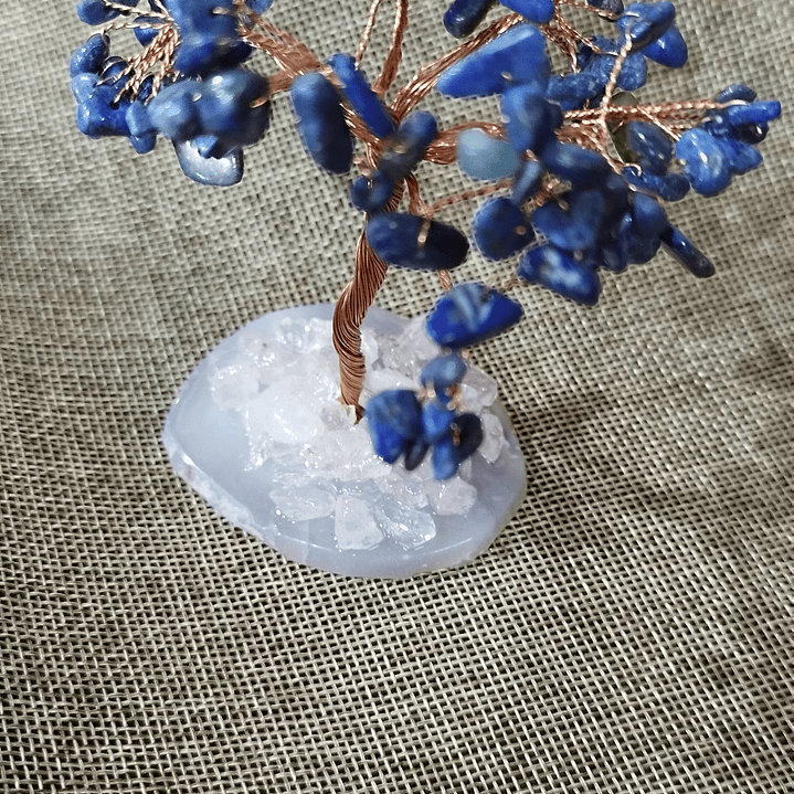 Árvore com cristais Lápis Lazuli  2