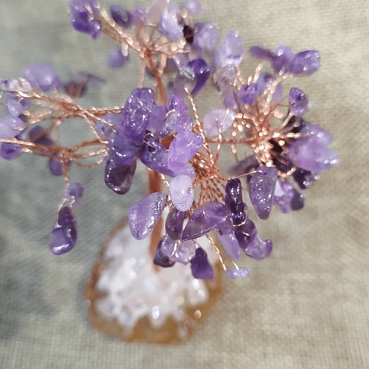 Árvore com cristais Ametista  2