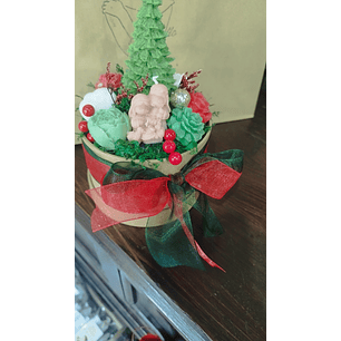 Arranjo Natal em cera 