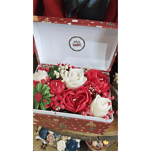 Arranjo Natal em Baú 