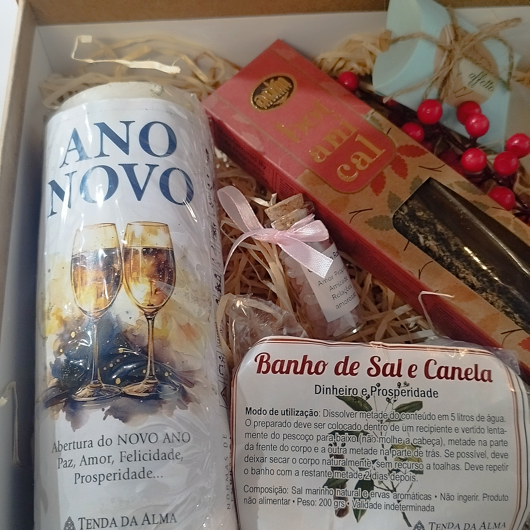 Conjunto de limpeza energética novo Ano  4