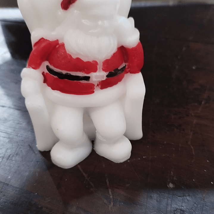 Vela Pai Natal cansado  1