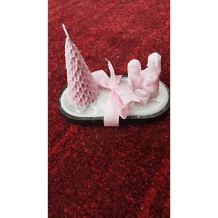 Conj. Arvore Natal + presépio 