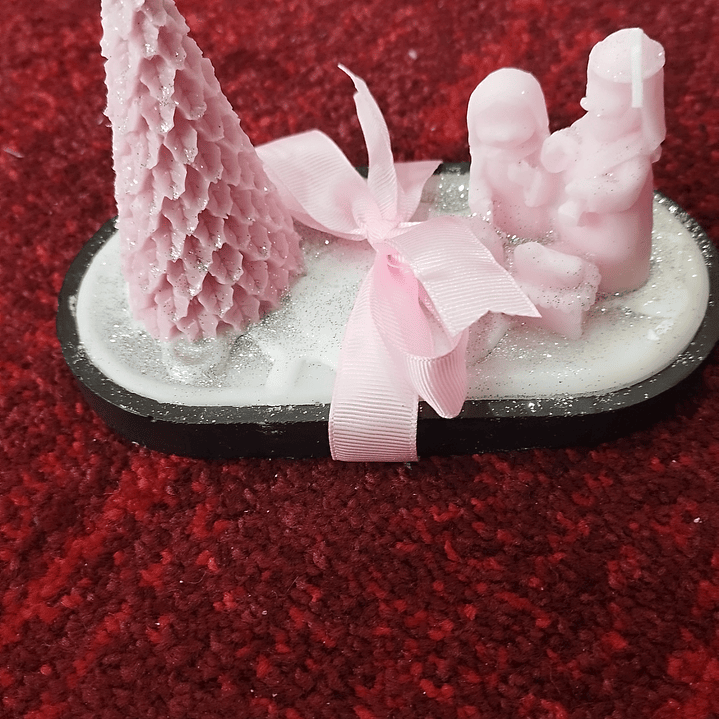 Conj. Arvore Natal + presépio  1