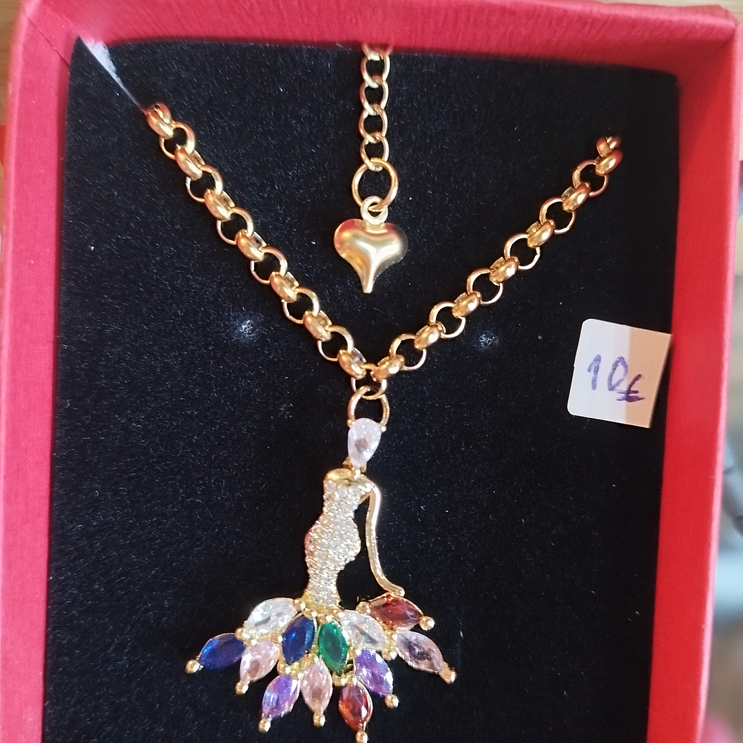 Fio dourado em aço Dama 1