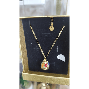 Fio dourado em aço reino 