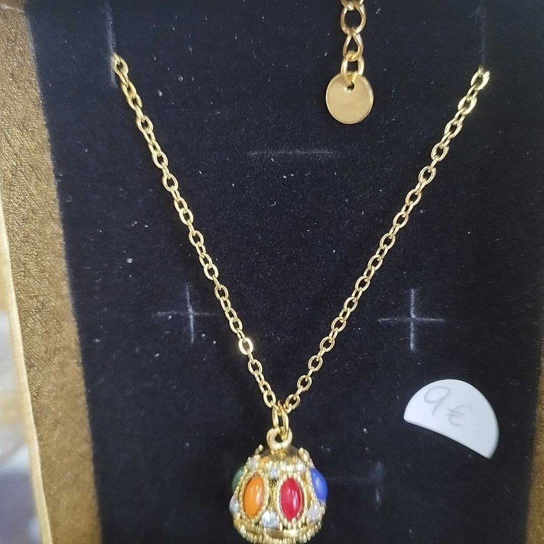 Fio dourado em aço reino  1