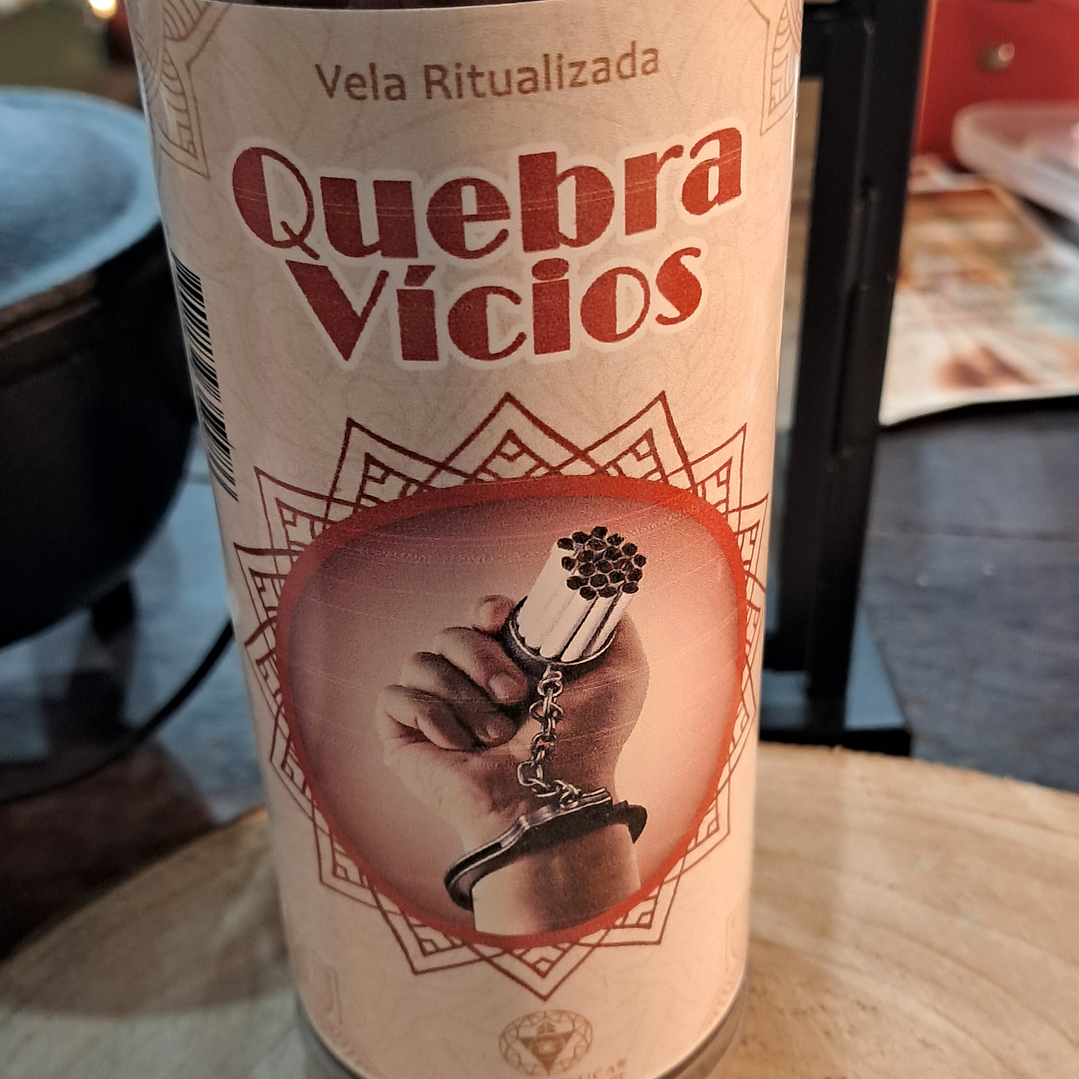 Vela Ritual Quebra Vícios  1