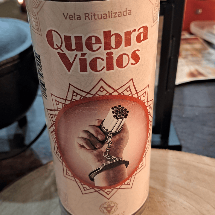Vela Ritual Quebra Vícios  1