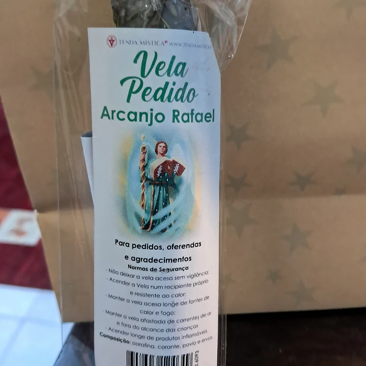 Vela pedido Arcanjo Rafael  1