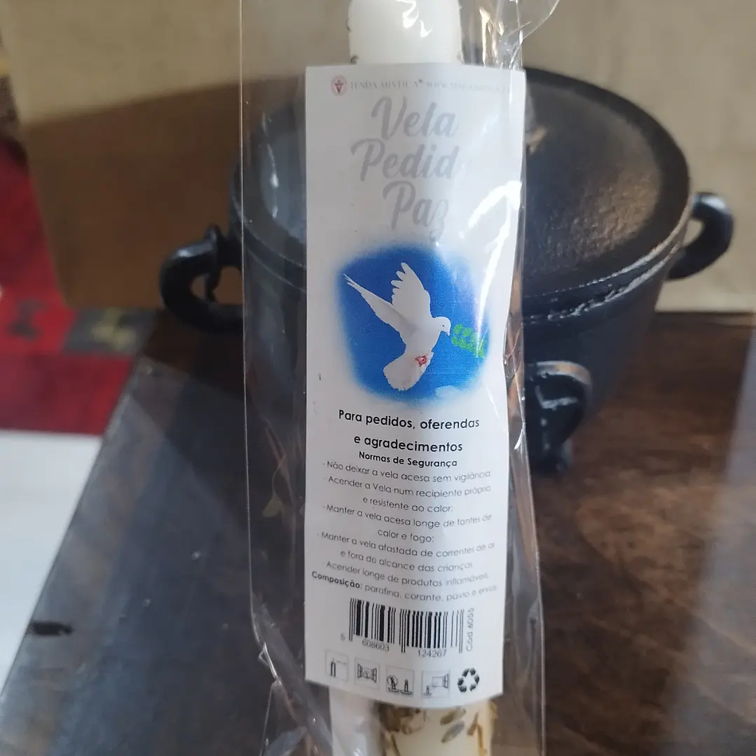Vela pedido Paz 1