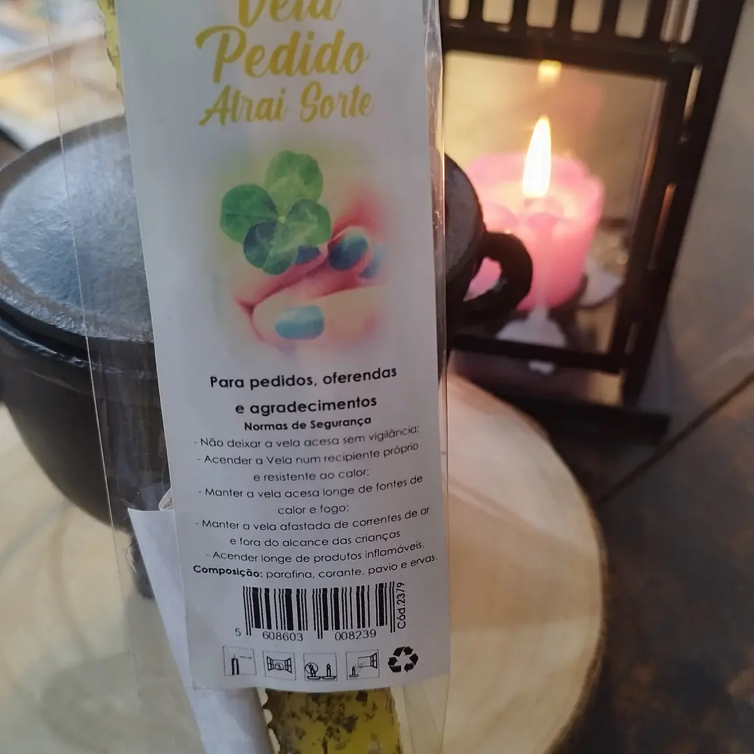 Vela Pedido Atrai Sorte  1