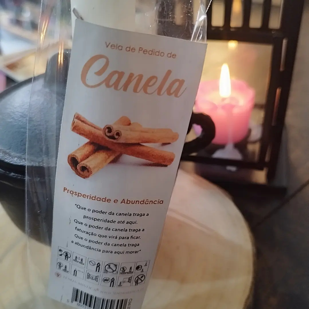 Vela pedido Canela  1