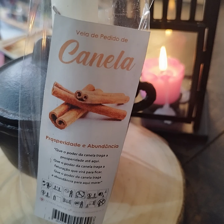 Vela pedido Canela  1