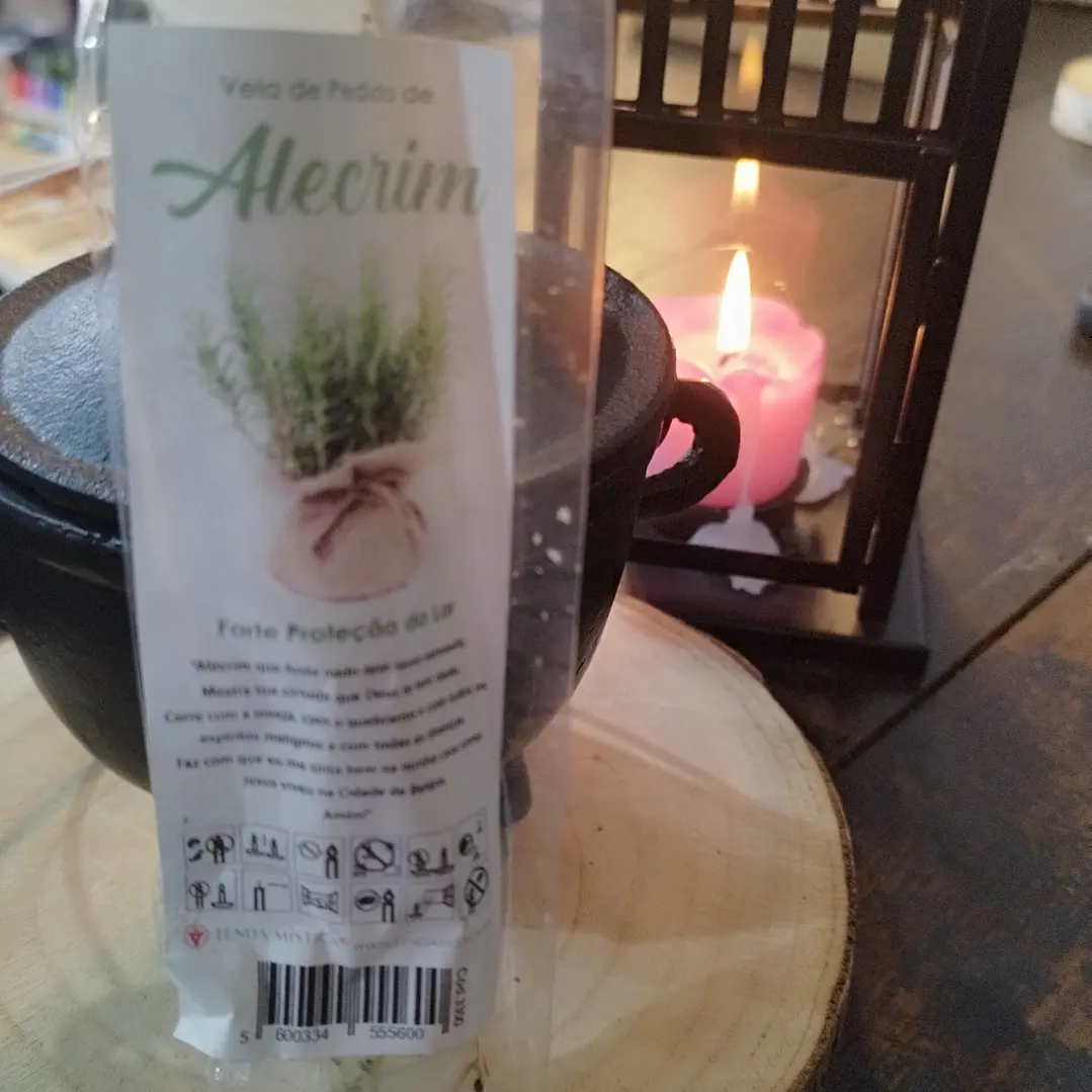 Vela pedido Alecrim 1