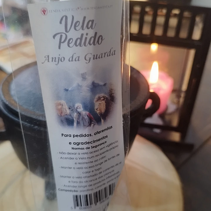 Vela pedido Anjo da Guarda 1