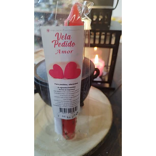 Vela pedido Amor