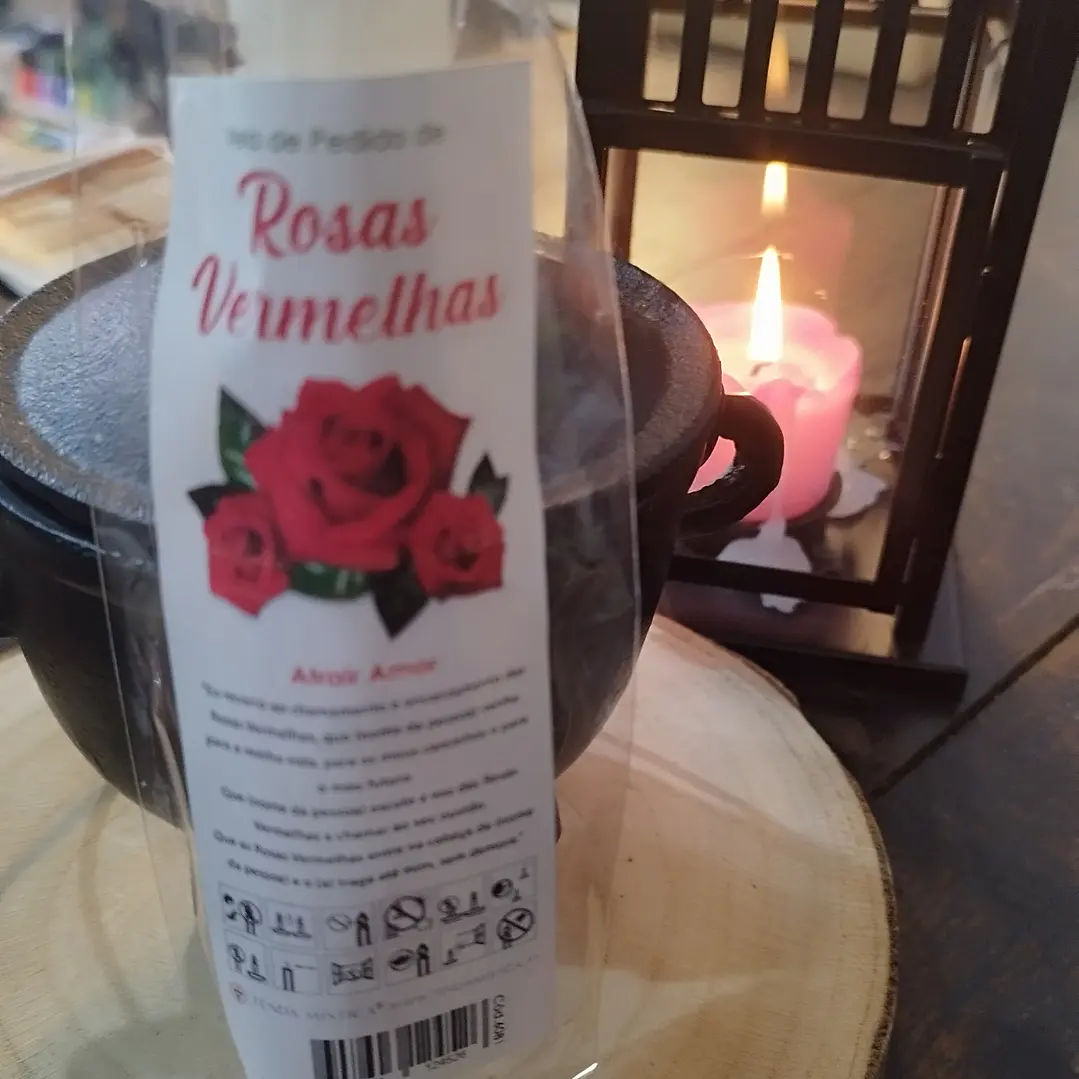 Vela pedido Rosas Vermelhas  1