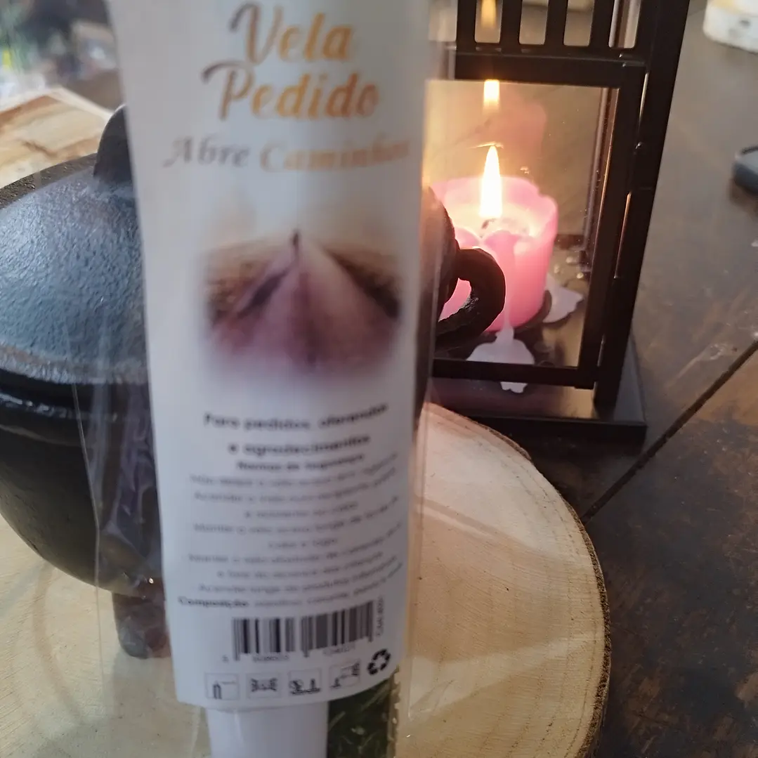 Vela pedido Abre Caminhos  1