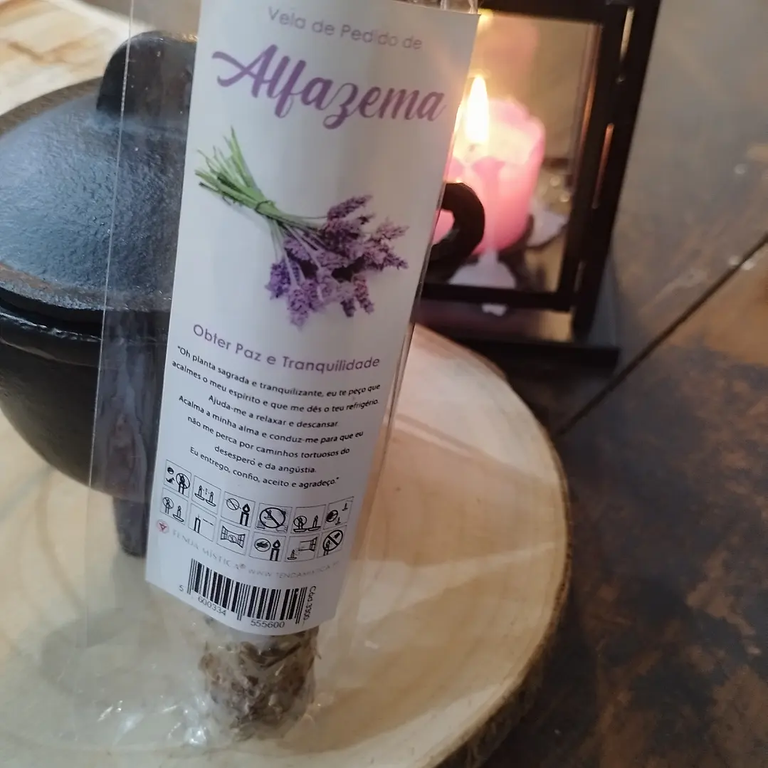 Vela pedido Alfazema  1