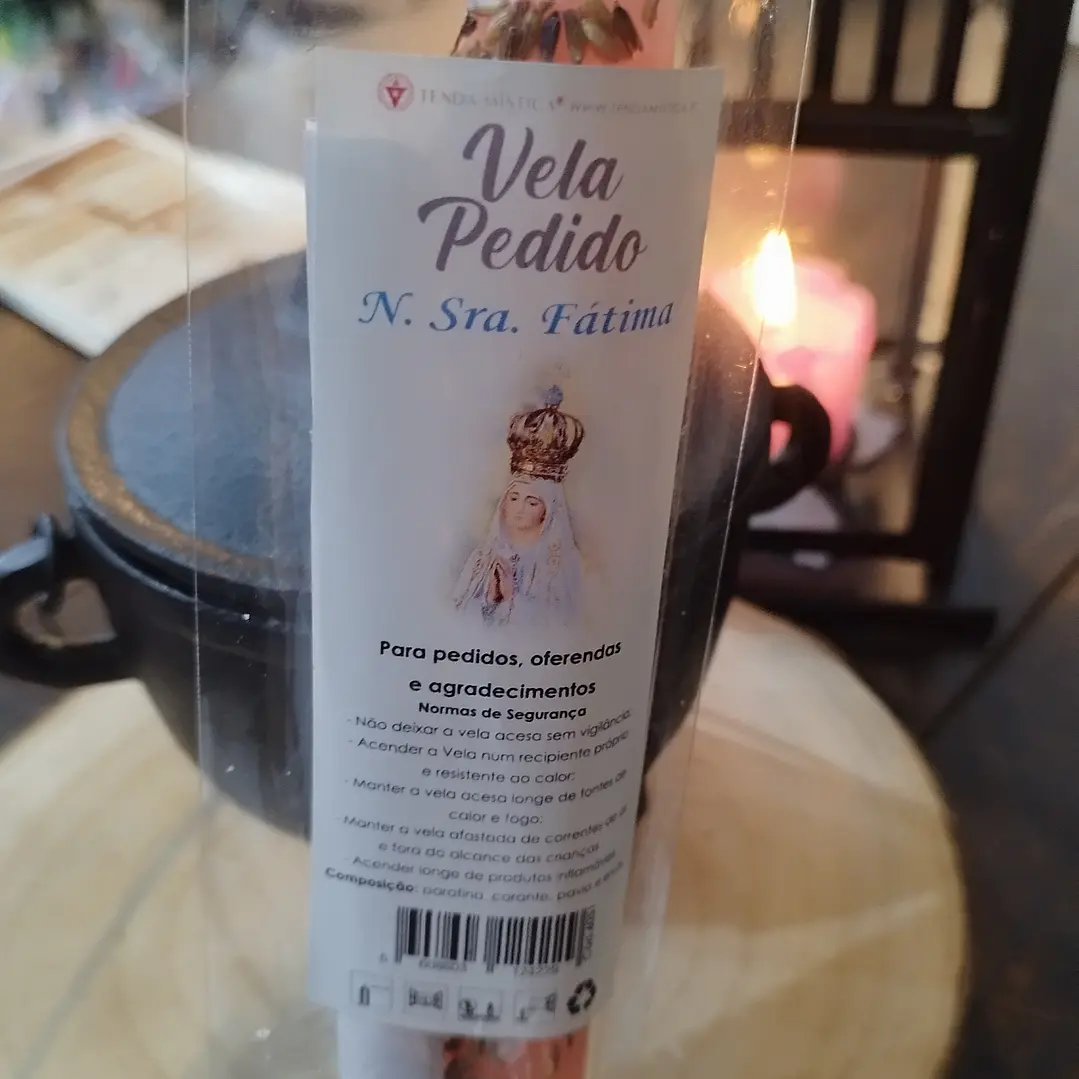 Vela pedido Nª Srª Fátima  1