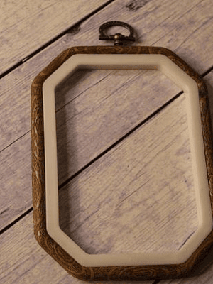 Bastidor de Silicona Símil Madera