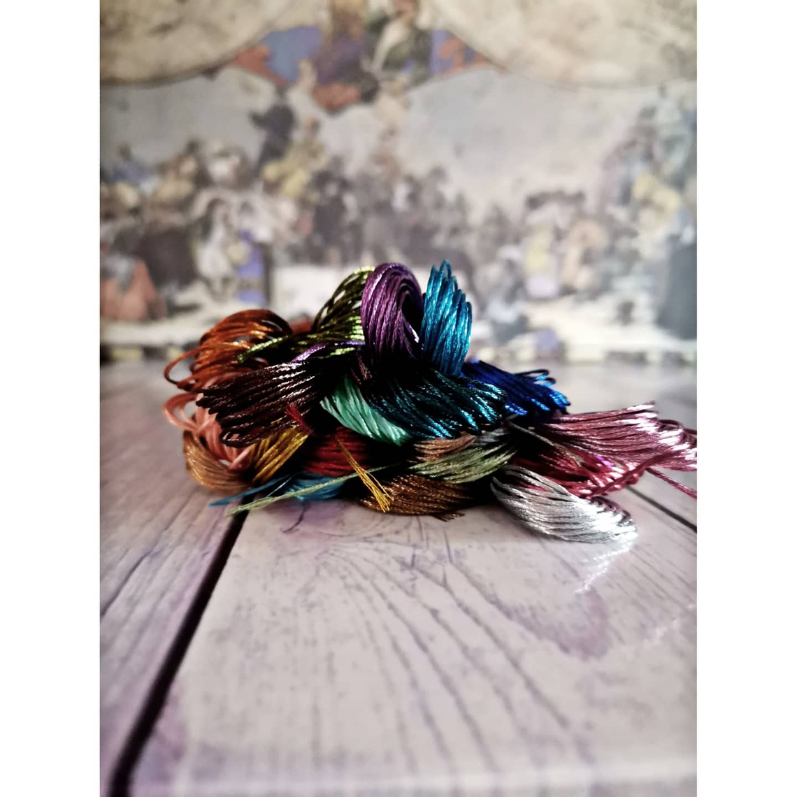 Set 10 Hilos Metalizados. 2