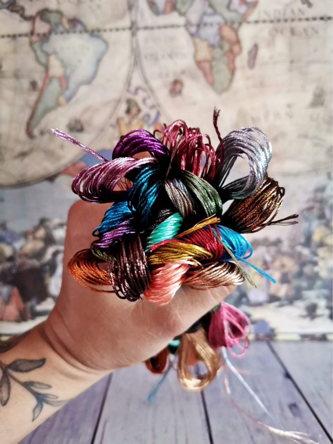 Set 10 Hilos Metalizados. 3