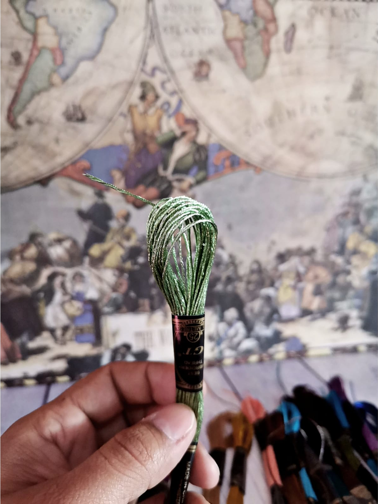 Set 10 Hilos Metalizados. 4