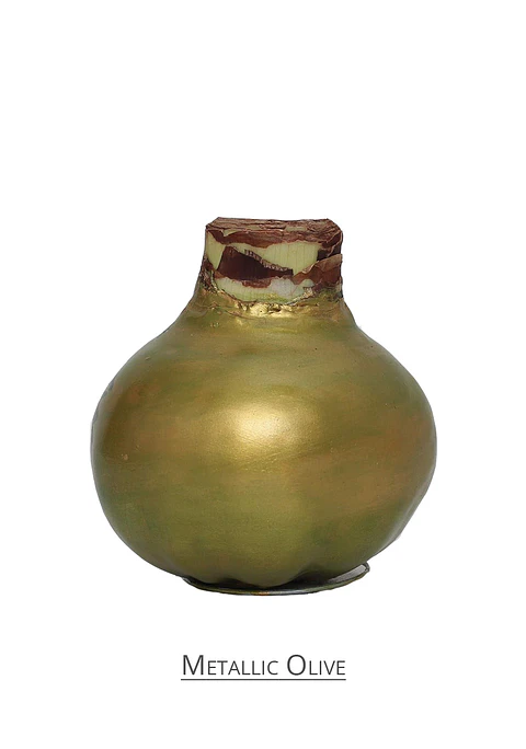 METALLIC OLIVE
