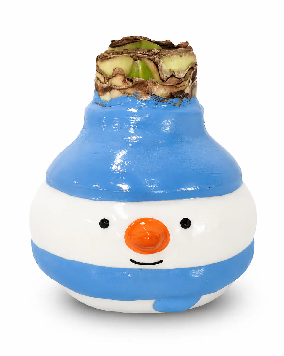 LIGHT BLUE SNOWMAN  1