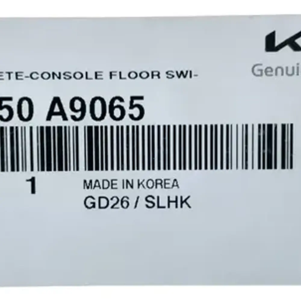 Botonera Freno Mano Eléctrico Original Kia Carnival