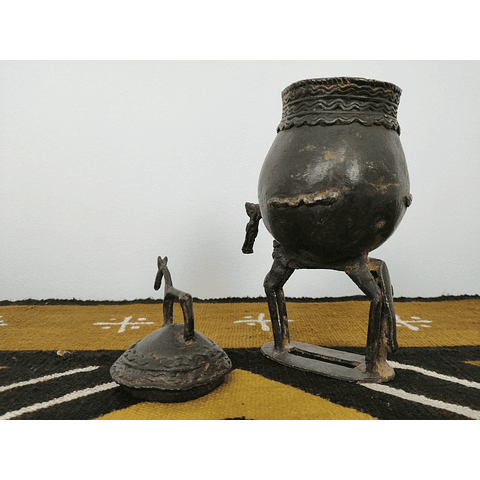 Funeral Dogon Bronze Pot