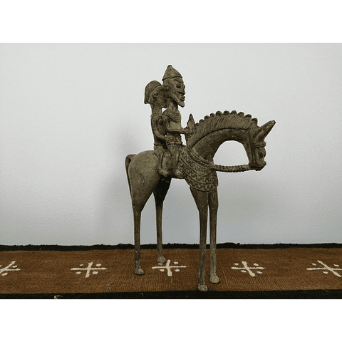 Cavaleiro Dogon de Bronze
