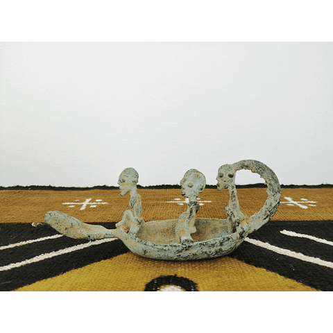 Bronze Dogon Boat