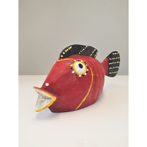 Marionete de Peixe Pequeno Bozo Sogobo - Mali