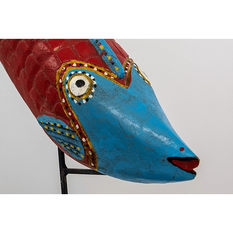 Big Bozo Fish Puppet Sogobo - Mali