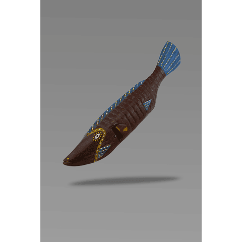 Marionete de Peixe Grande Bozo Sogobo - Mali