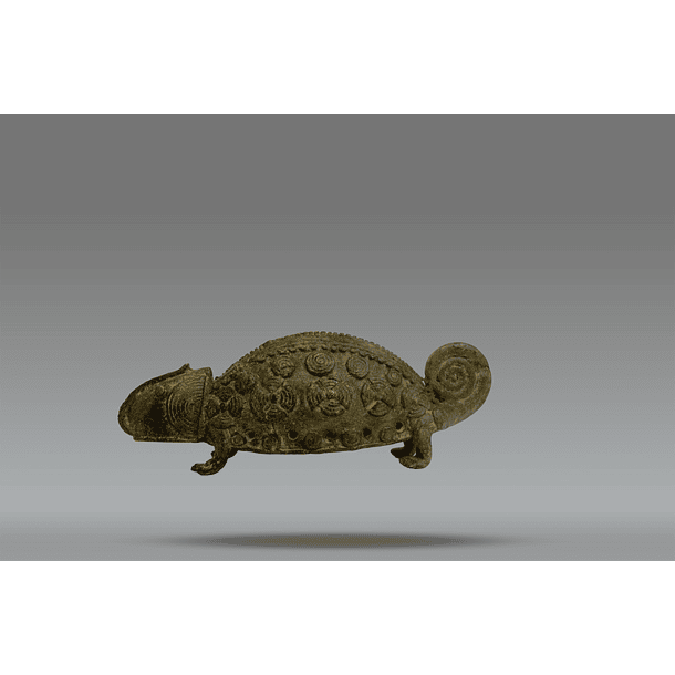 Camaleão de Bronze Dogon 4