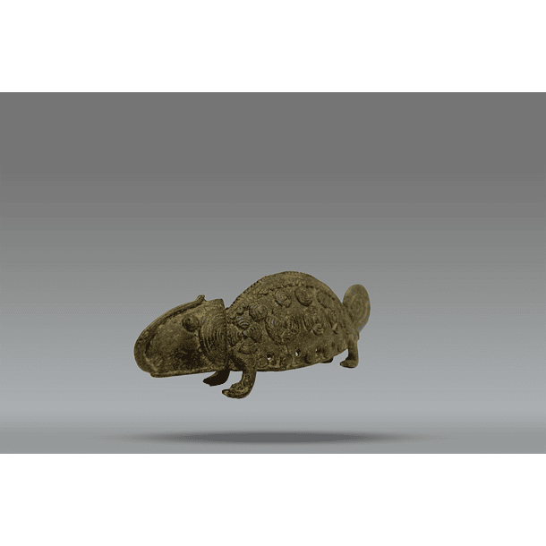 Camaleão de Bronze Dogon 5