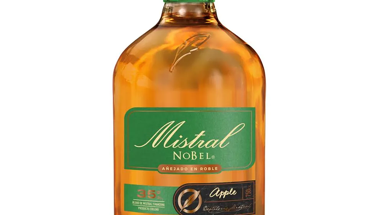 Pisco Mistral Nobel apple (Manzana) 750ml 1