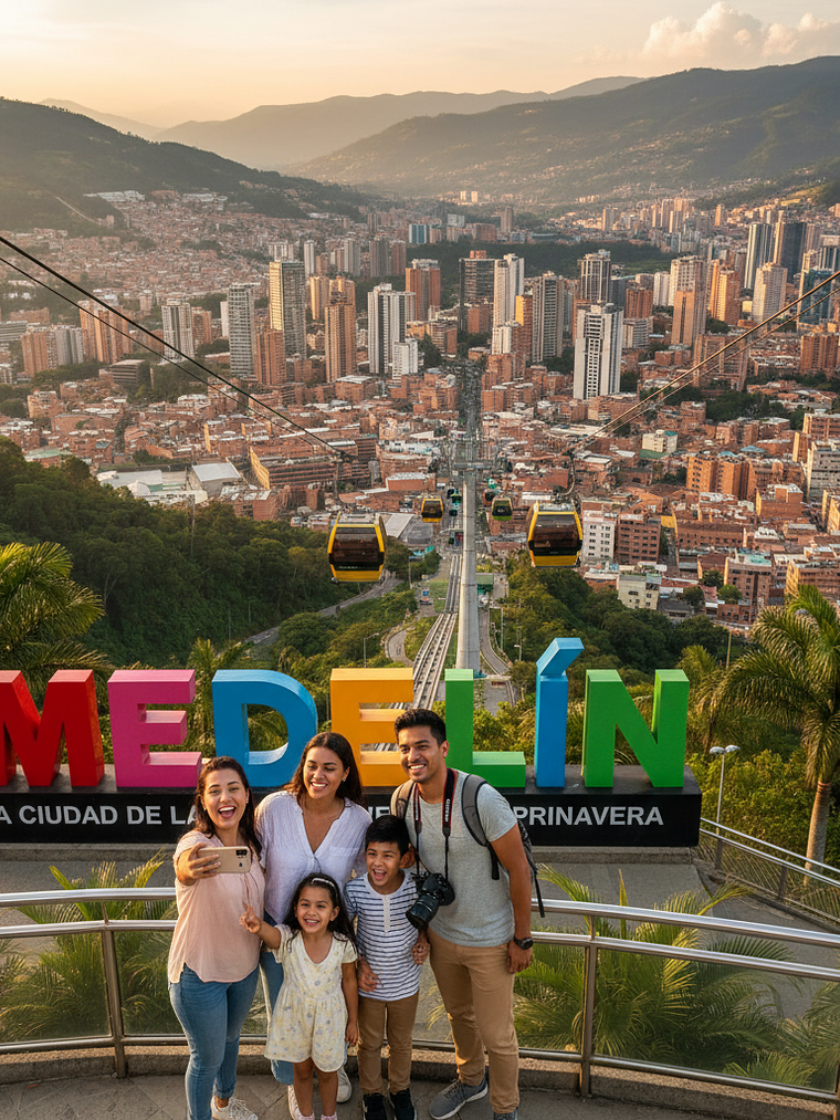 Medellin 4 dias 3 noches Plan familia Temporada ALTA 1