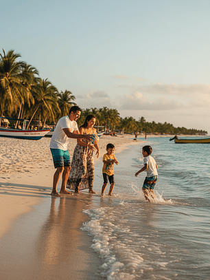 San Andres plan familiar temporada media con alimentacion completa