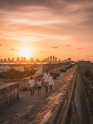 plan familia Santa Marta, Barranquilla,Cartagena, Temporada Media