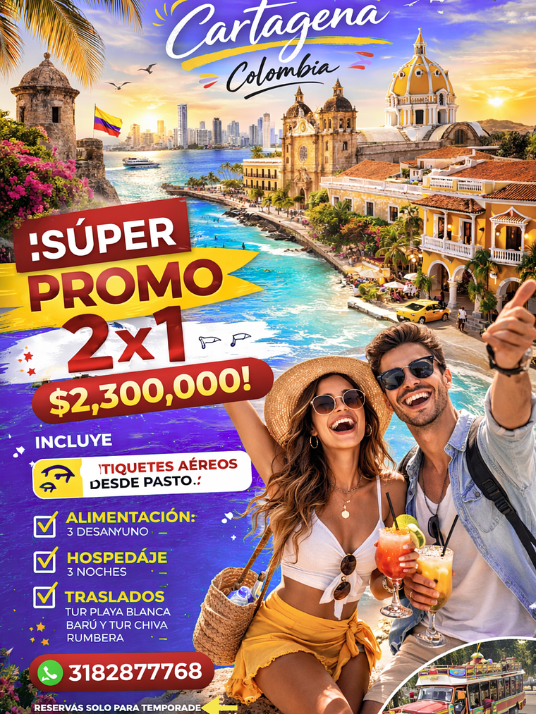 2x1 Cartagena Temporada Baja 1