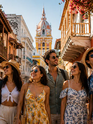Parche Amigos en Cartagena temporada  Media