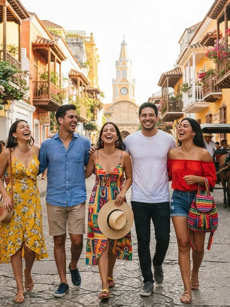 Parche Amigos en Cartagena temporada Alta 3