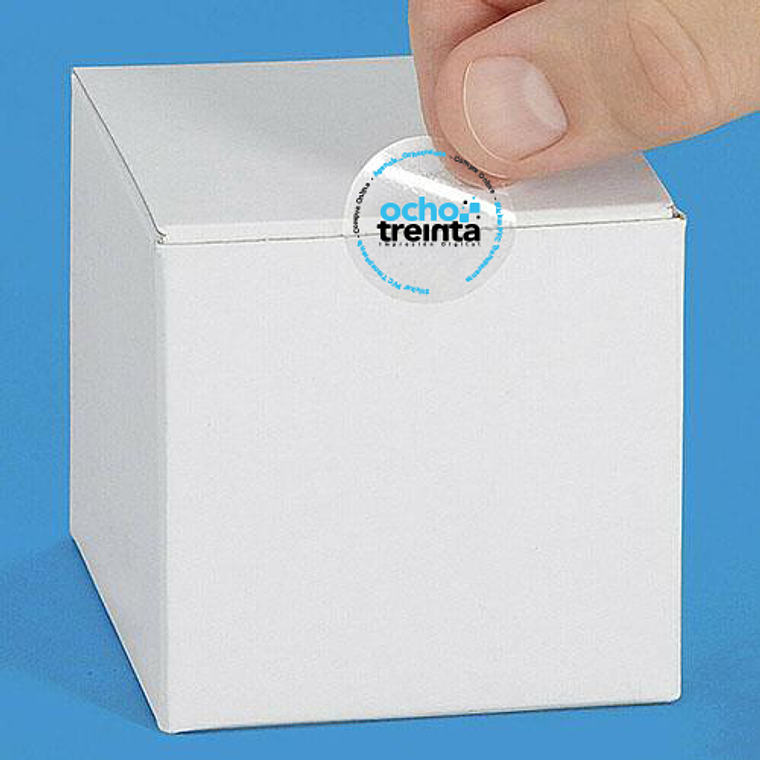 Sticker PVC Transparente 1