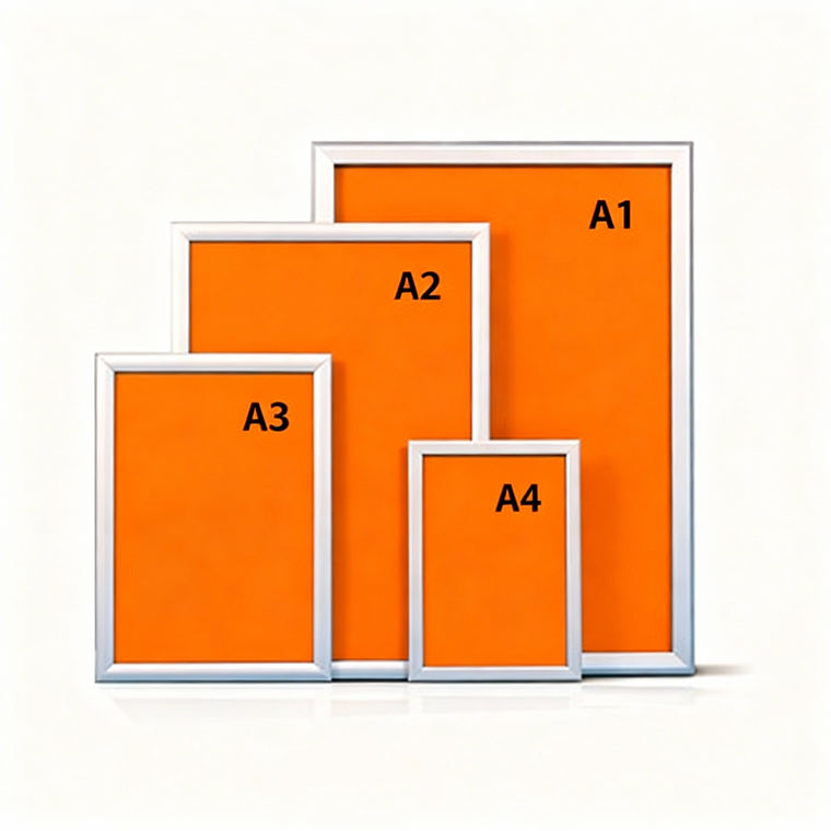 Porta Graficas Marco Aluminio 3