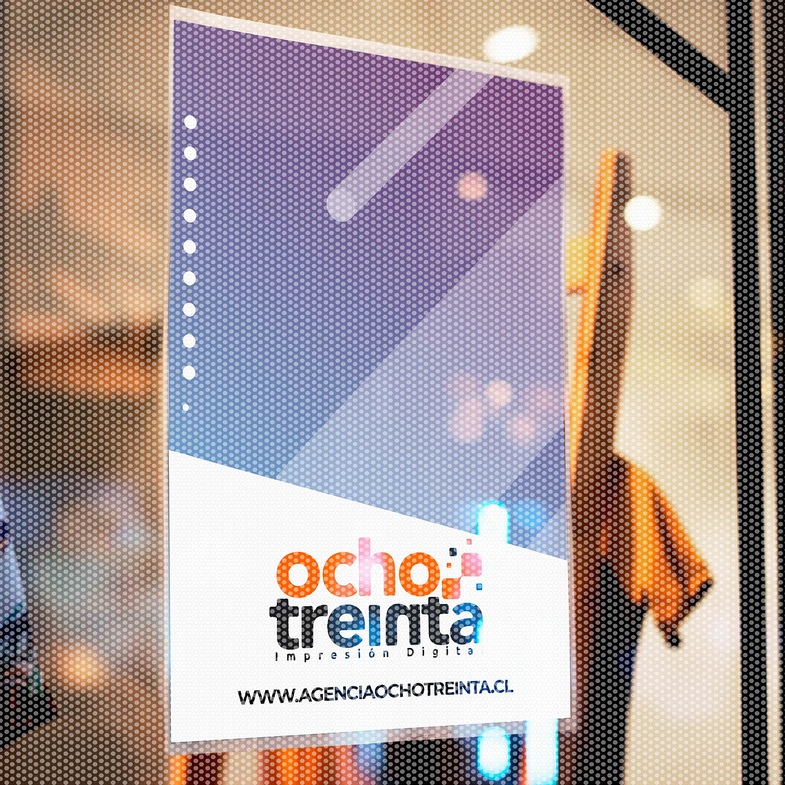 Windows Visión 100*100 cm - Brillante (REVERSO NEGRO) 1